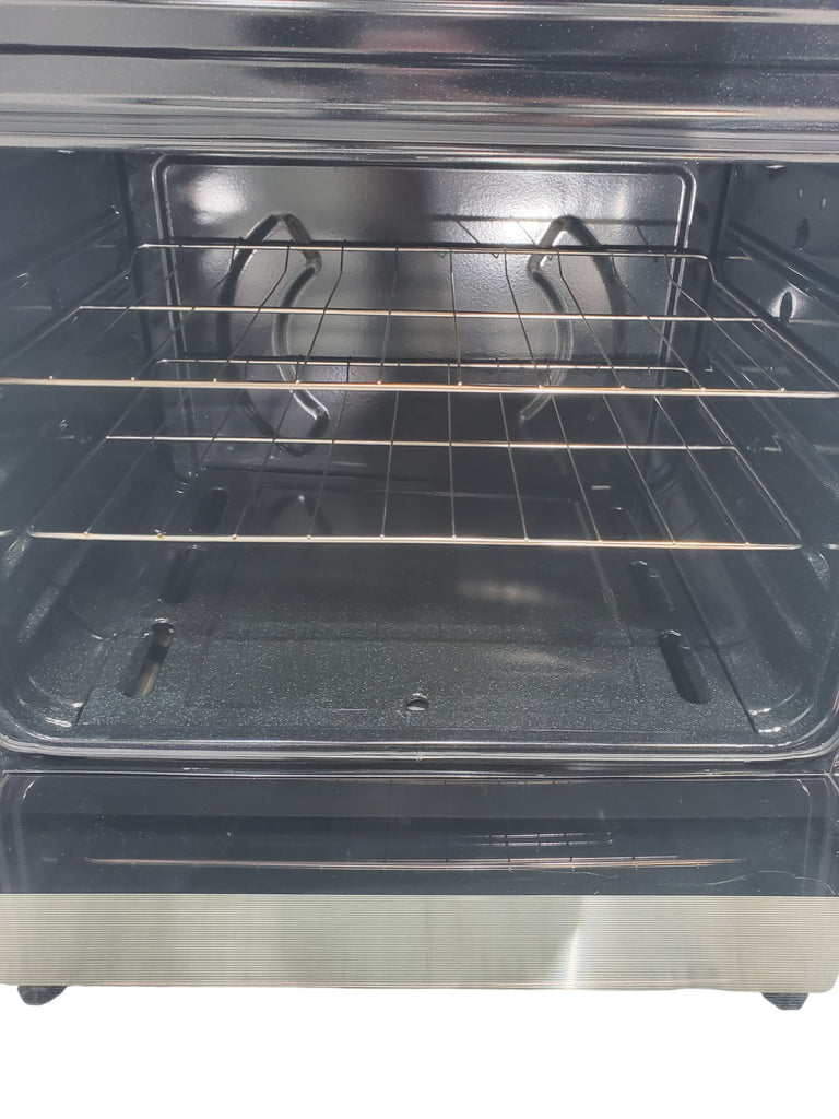 Pictures of Whirlpool Stainless 5.1 Cu. Ft. Freestanding Gas Range with Broiler Drawer and Two Speed Heat Burners - Scratch & Dent - Minor - Neu Appliance Outlet - Discount Appliance Outlet in Austin, Tx