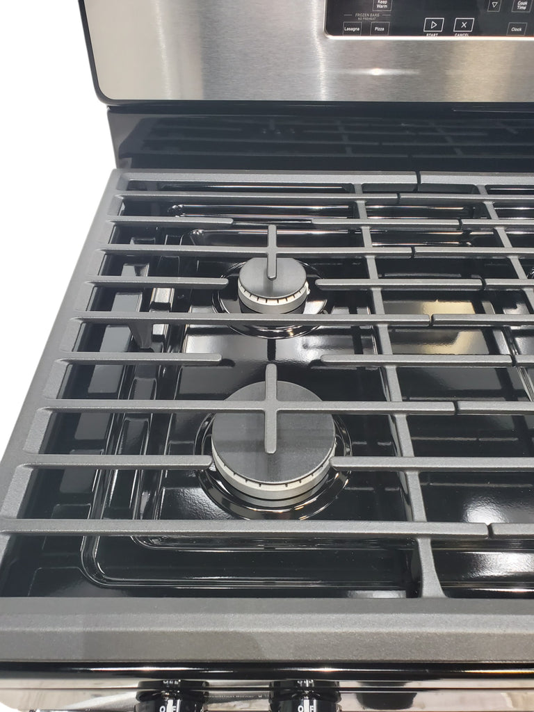 Pictures of Whirlpool Stainless 5.1 Cu. Ft. Freestanding Gas Range with Broiler Drawer and Two Speed Heat Burners - Scratch & Dent - Minor - Neu Appliance Outlet - Discount Appliance Outlet in Austin, Tx