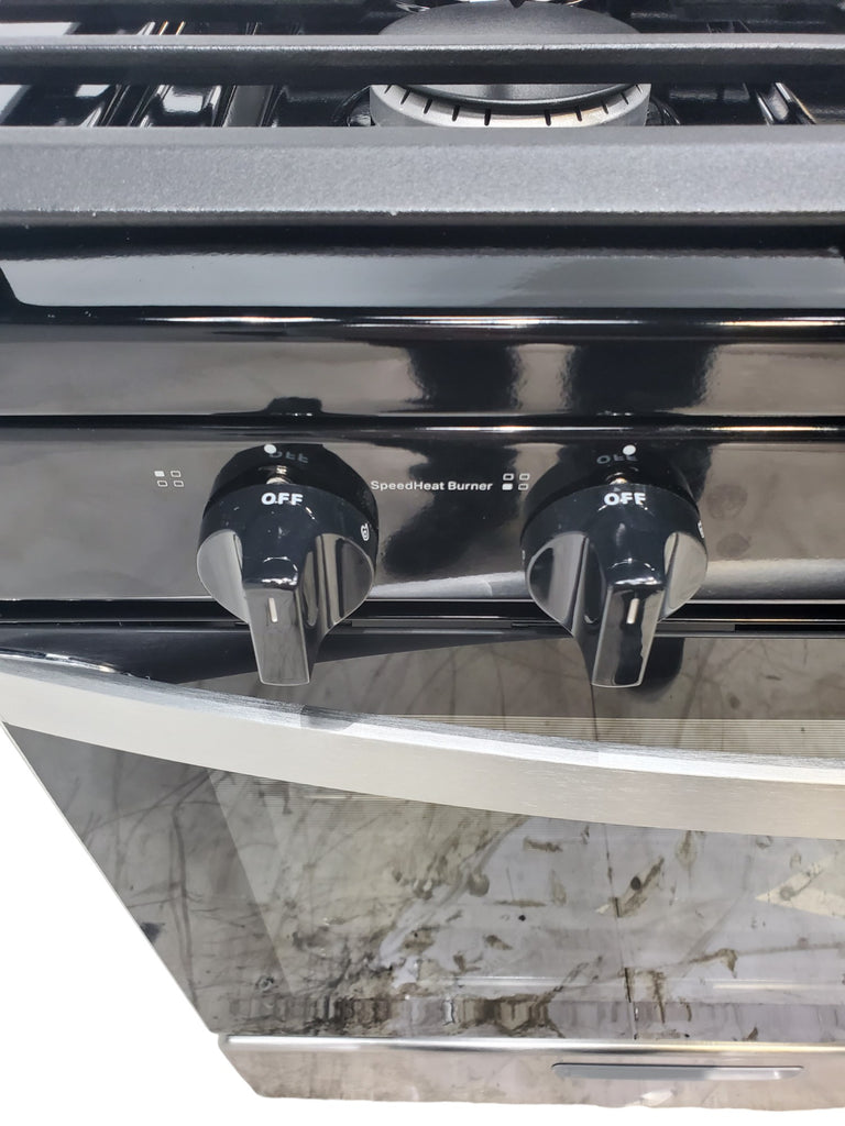 Pictures of Whirlpool Stainless 5.1 Cu. Ft. Freestanding Gas Range with Broiler Drawer and Two Speed Heat Burners - Scratch & Dent - Minor - Neu Appliance Outlet - Discount Appliance Outlet in Austin, Tx