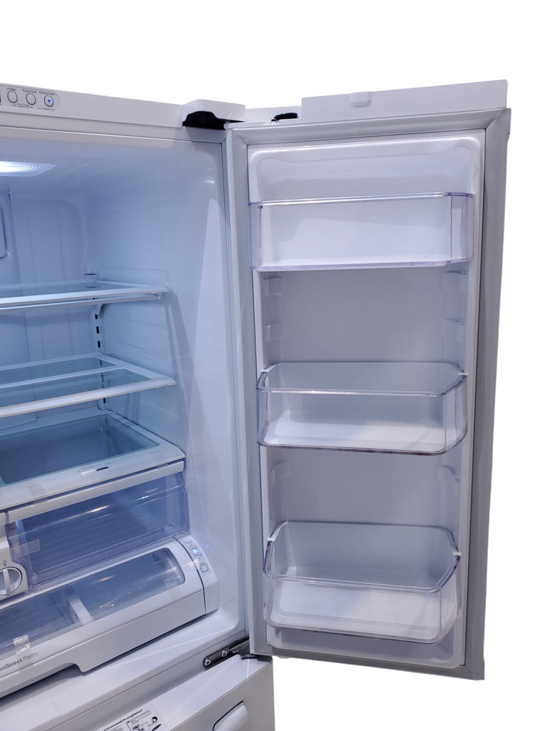 Pictures of White ENERGY STAR Samsung 25.5 cu. ft. 3 Door French Door Refrigerator with Twin Cooling Plus - Certified Refurbished - Neu Appliance Outlet - Discount Appliance Outlet in Austin, Tx