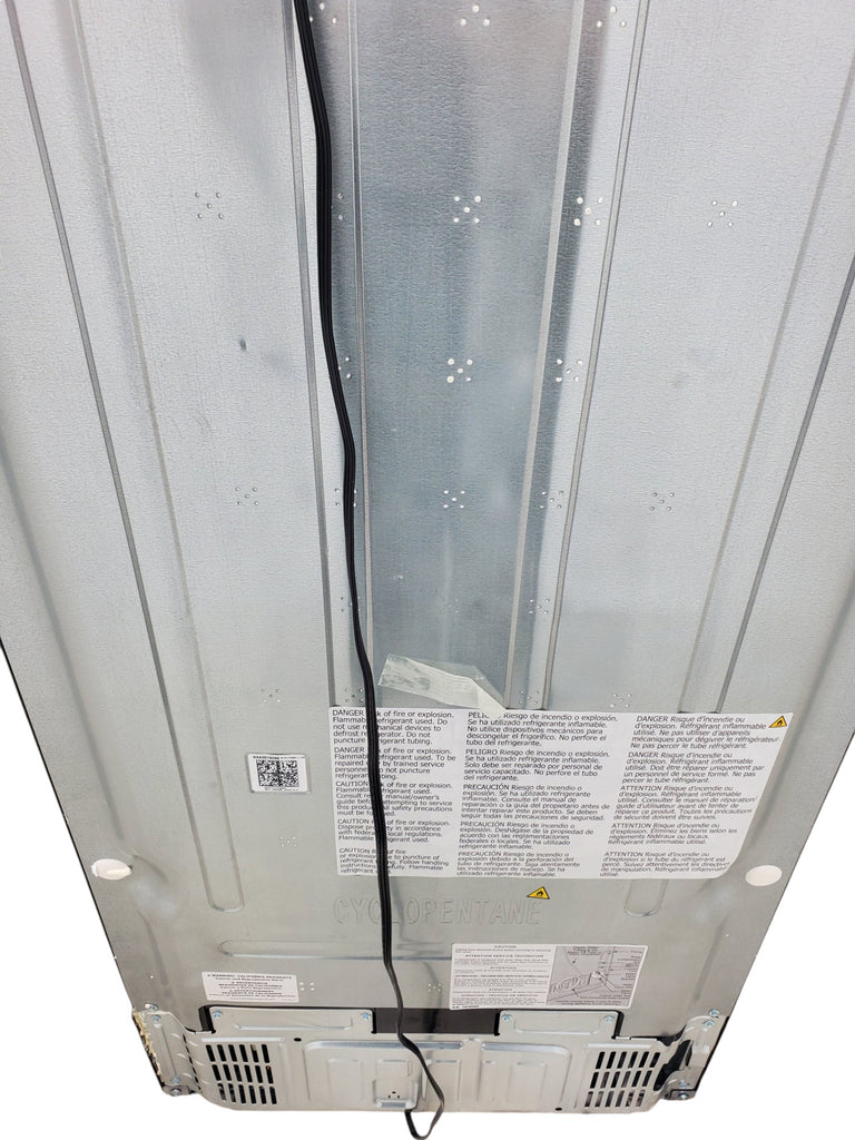 Pictures of 30" Wide Easy Care Stainless Steel Frigidaire 18.3 cu. ft. Top Freezer Bottom Refrigerator with EvenTemp Cooling System - Scratch and Dent - Moderate - Neu Appliance Outlet - Discount Appliance Outlet in Austin, Tx