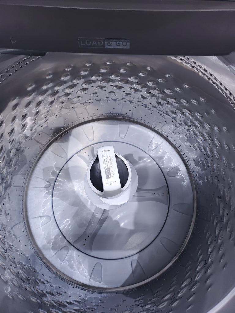 Pictures of ENERGY STAR Whirlpool 5.2 - 5.3 cu. ft. Smart Top Load Washing Machine with 2 in 1 Removable Agitator and Whirlpool 7.4 cu. ft. Electric Dryer with AccuDry Sensor and Wrinkle Shield  - Scratch & Dent - Minor - Neu Appliance Outlet - Discount Appliance Outlet in Austin, Tx