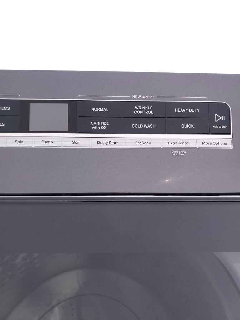 Pictures of ENERGY STAR Whirlpool 5.2 - 5.3 cu. ft. Smart Top Load Washing Machine with 2 in 1 Removable Agitator and Whirlpool 7.4 cu. ft. Electric Dryer with AccuDry Sensor and Wrinkle Shield  - Scratch & Dent - Minor - Neu Appliance Outlet - Discount Appliance Outlet in Austin, Tx