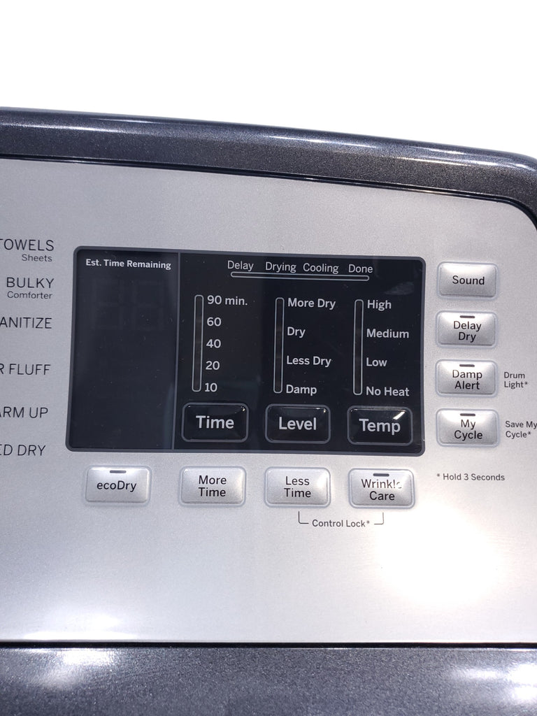 Pictures of ENERGY STAR GE 7.4 cu. ft. Electric Dryer with 120 ft Long Venting - Scratch & Dent - Minor - Neu Appliance Outlet - Discount Appliance Outlet in Austin, Tx