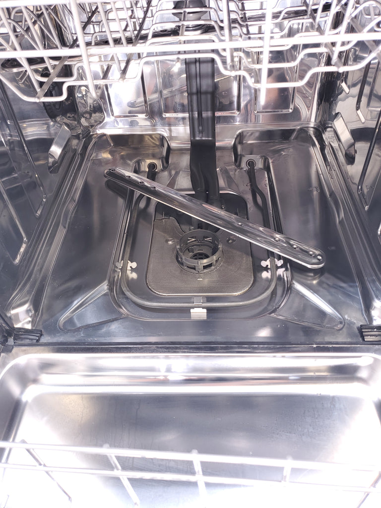 Pictures of 24 in. KitchenAid PrintShield ENERGY STAR Black Stainless Steel with PrintShield™ Finish Built-In Front Control Tall Tub 39 dBA Dishwasher with Stainless Steel Tub - Scratch & Dent - Minor - Neu Appliance Outlet - Discount Appliance Outlet in Austin, Tx