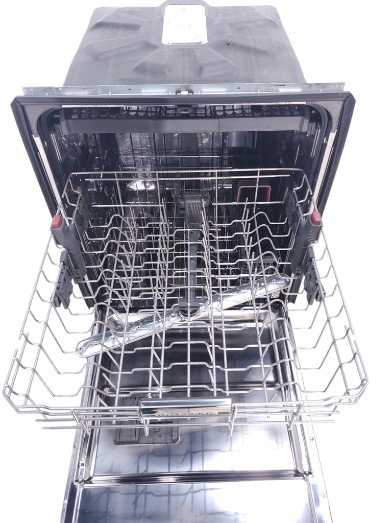 Pictures of 24 in. KitchenAid PrintShield ENERGY STAR Black Stainless Steel with PrintShield™ Finish Built-In Front Control Tall Tub 39 dBA Dishwasher with Stainless Steel Tub - Scratch & Dent - Minor - Neu Appliance Outlet - Discount Appliance Outlet in Austin, Tx