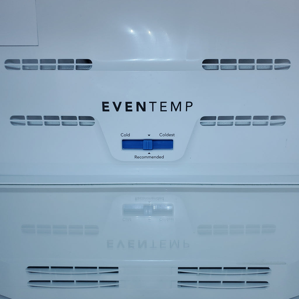 Pictures of 30"  Wide Stainless Steel Frigidaire 18.3 cu. ft. Top Freezer Refrigerator with EvenTemp Cooling System - Scratch & Dent - Moderate - Neu Appliance Outlet - Discount Appliance Outlet in Austin, Tx