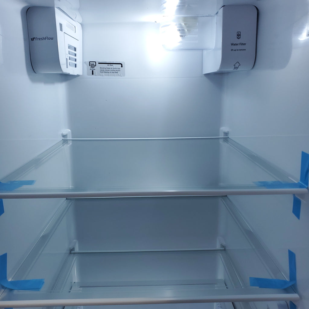 Pictures of Fingerprint-Resistant Stainless Steel Whirlpool 28.49 cu. ft. Side by Side Refrigerator with In Door Ice and Water Dispenser - Scratch & Dent - Minor - Neu Appliance Outlet - Discount Appliance Outlet in Austin, Tx