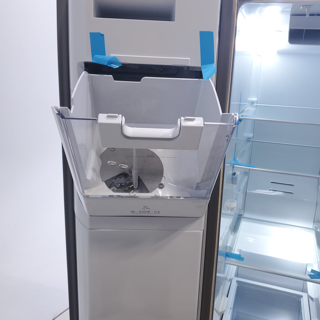 Pictures of Fingerprint-Resistant Stainless Steel Whirlpool 28.49 cu. ft. Side by Side Refrigerator with In Door Ice and Water Dispenser - Scratch & Dent - Minor - Neu Appliance Outlet - Discount Appliance Outlet in Austin, Tx