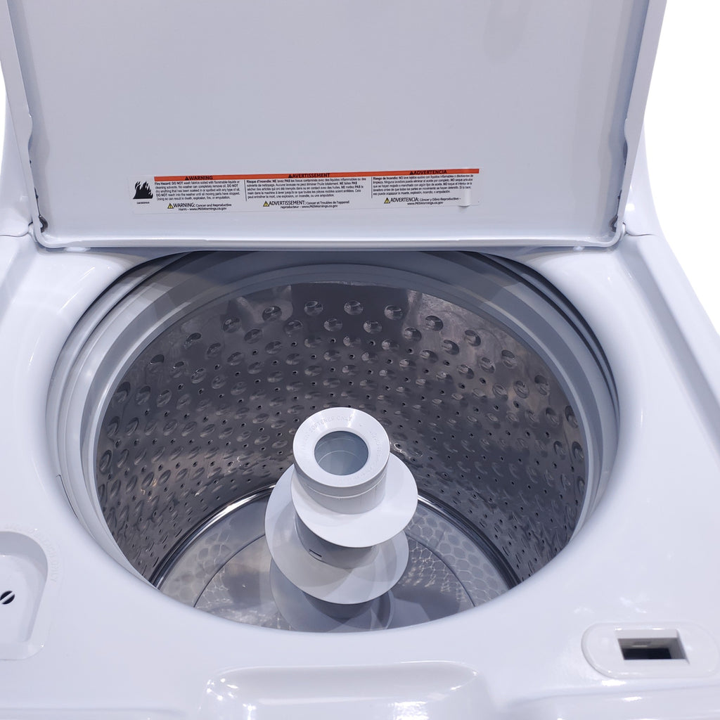 Pictures of GE 4.5 cu. ft. Capacity Washer with Stainless Steel Basket, Cold Plus and Wash Boost - Scratch & Dent - Minor - Neu Appliance Outlet - Discount Appliance Outlet in Austin, Tx