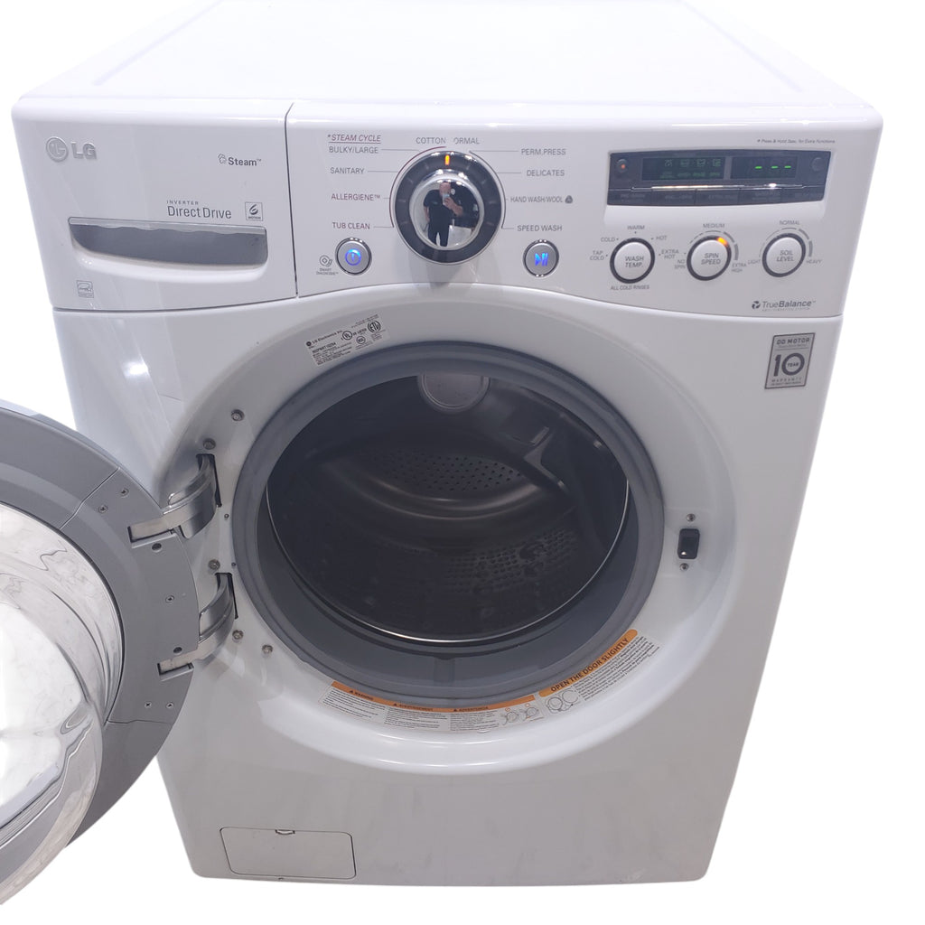 Pictures of LG 4.1 cu.ft. Large Capacity ENERGY STAR Frontload Washer with SteamWasher™ and 6Motion™ Technology - Certified Refurbished - Neu Appliance Outlet - Discount Appliance Outlet in Austin, Tx