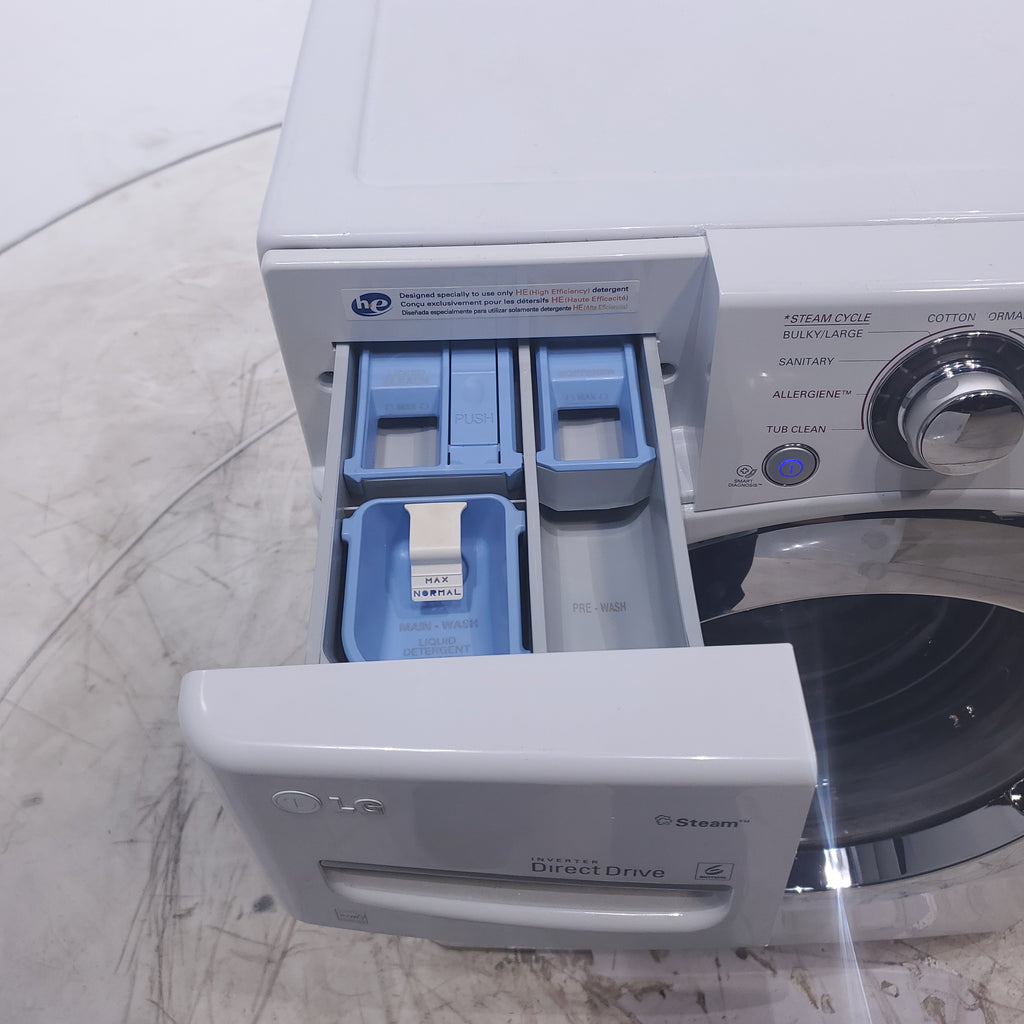 Pictures of LG 4.1 cu.ft. Large Capacity ENERGY STAR Frontload Washer with SteamWasher™ and 6Motion™ Technology - Certified Refurbished - Neu Appliance Outlet - Discount Appliance Outlet in Austin, Tx