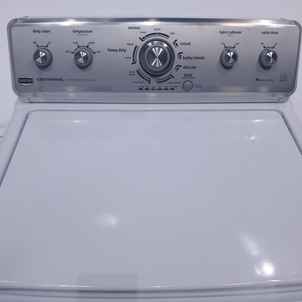 Pictures of Maytag Energy Star 3.6 cu ft Top Load Washing Machine with Maytag Commercial Technology and Deep Clean Option - Certified Refurbished - Neu Appliance Outlet - Discount Appliance Outlet in Austin, Tx