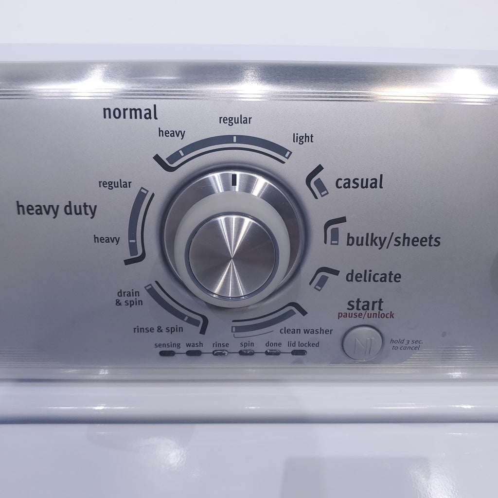 Pictures of Maytag Energy Star 3.6 cu ft Top Load Washing Machine with Maytag Commercial Technology and Deep Clean Option - Certified Refurbished - Neu Appliance Outlet - Discount Appliance Outlet in Austin, Tx