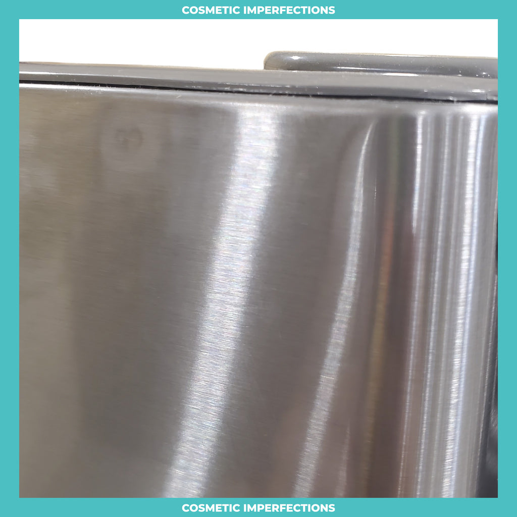 Pictures of 32 in. Wide Counter Depth Stainless Steel ENERGY STAR Hisense 17.1 cu. ft. Bottom Freezer Refrigerator with Super Freezer Technology - Certified Refurbished - Neu Appliance Outlet - Discount Appliance Outlet in Austin, Tx