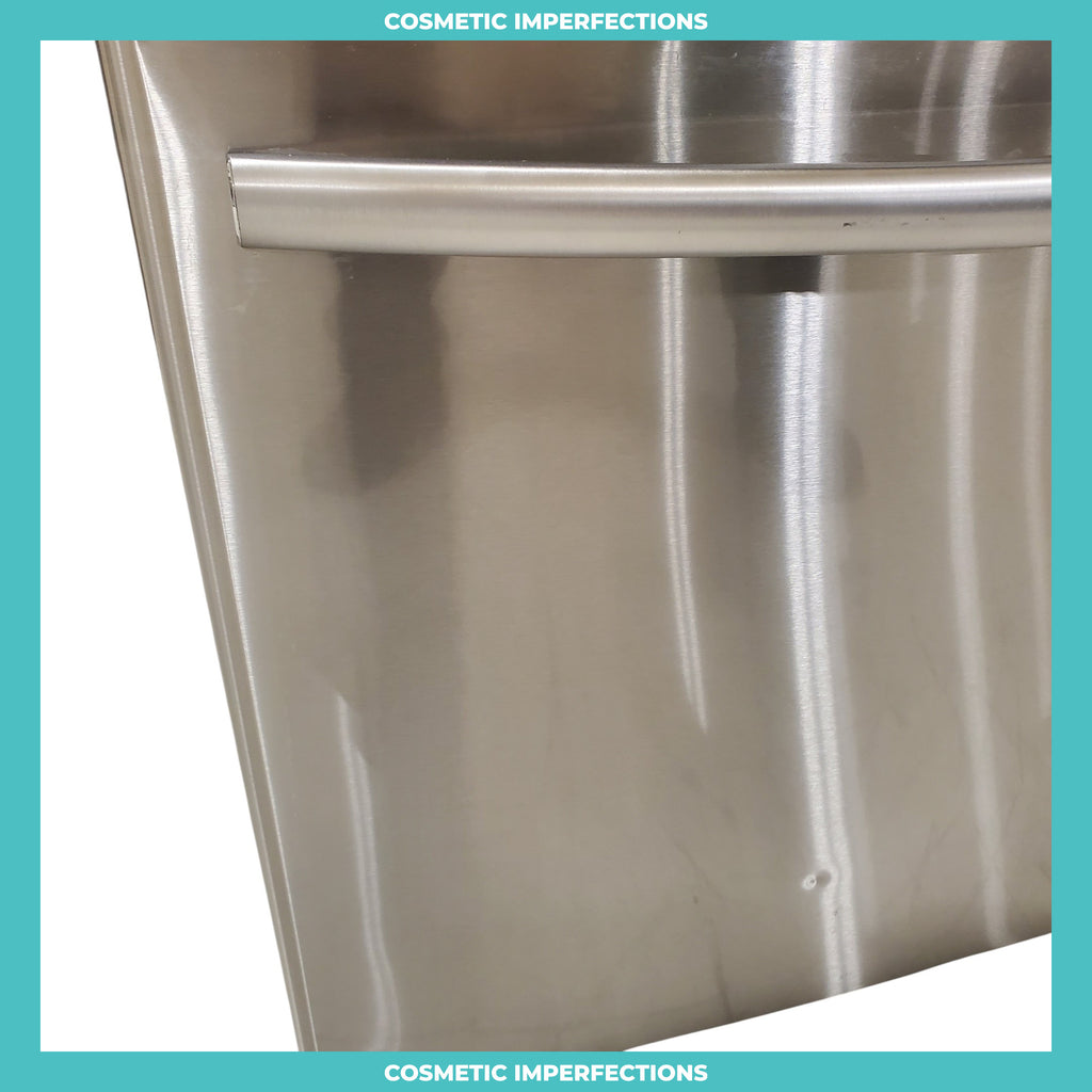 Pictures of 32 in. Wide Counter Depth Stainless Steel ENERGY STAR Hisense 17.1 cu. ft. Bottom Freezer Refrigerator with Super Freezer Technology - Certified Refurbished - Neu Appliance Outlet - Discount Appliance Outlet in Austin, Tx