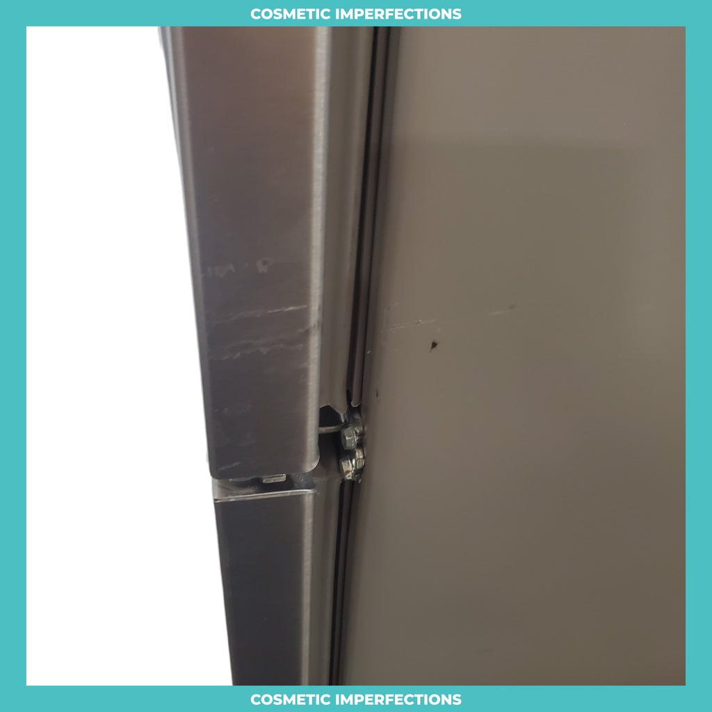 Pictures of 33" Wide Fingerprint-Resistant Stainless Steel Whirlpool 20.5 cu. ft. Top Freezer Refrigerator with Flexi-Slide Bin - Scratch & Dent - Minor - Neu Appliance Outlet - Discount Appliance Outlet in Austin, Tx