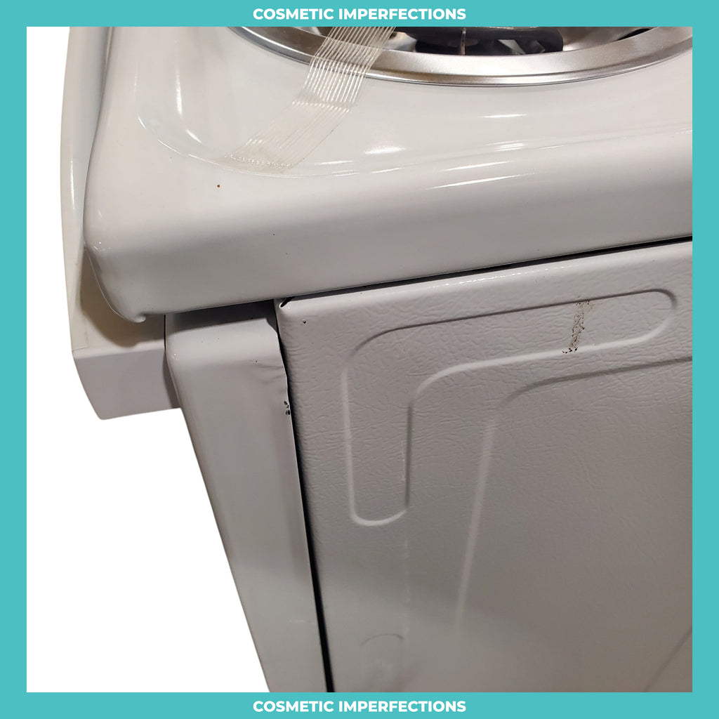 Pictures of White GE 5.0 cu. ft. Freestanding 4 Heating Element Electric Range with Dual Element Bake - Certified Refurbished - Neu Appliance Outlet - Discount Appliance Outlet in Austin, Tx