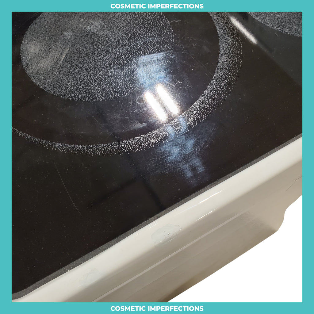 Pictures of White Frigidaire 30" Smooth Glass Top Electric Range with Self Cleaning - Certified Refurbished - Neu Appliance Outlet - Discount Appliance Outlet in Austin, Tx