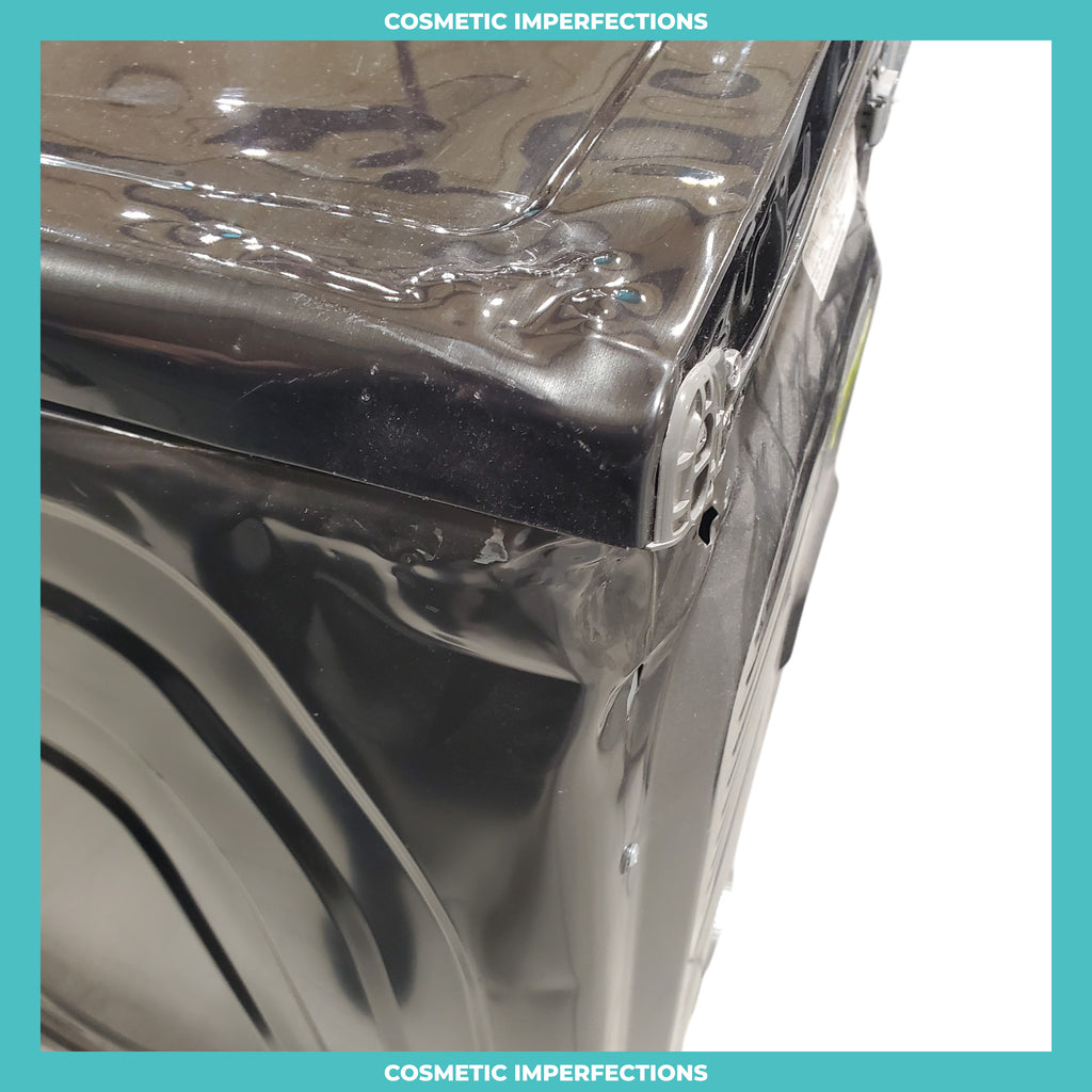 Pictures of Brushed Black ENERGY STAR Samsung 7.5 cu. ft. Frontload Electric Dryer with Steam - Scratch & Dent - Major - Neu Appliance Outlet - Discount Appliance Outlet in Austin, Tx