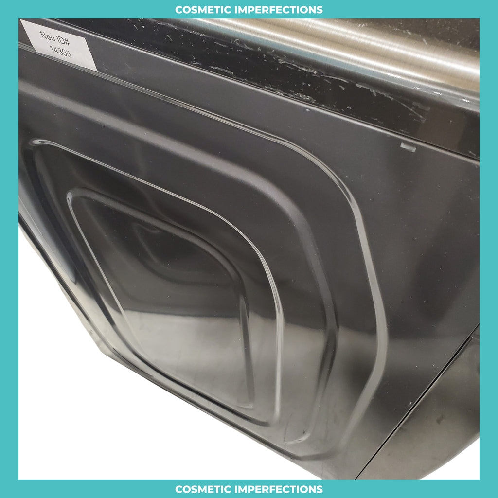 Pictures of Platinum Samsung 7.5 cu. ft. Frontload Electric Dryer with Sensor Dry - Scratch & Dent - Major - Neu Appliance Outlet - Discount Appliance Outlet in Austin, Tx