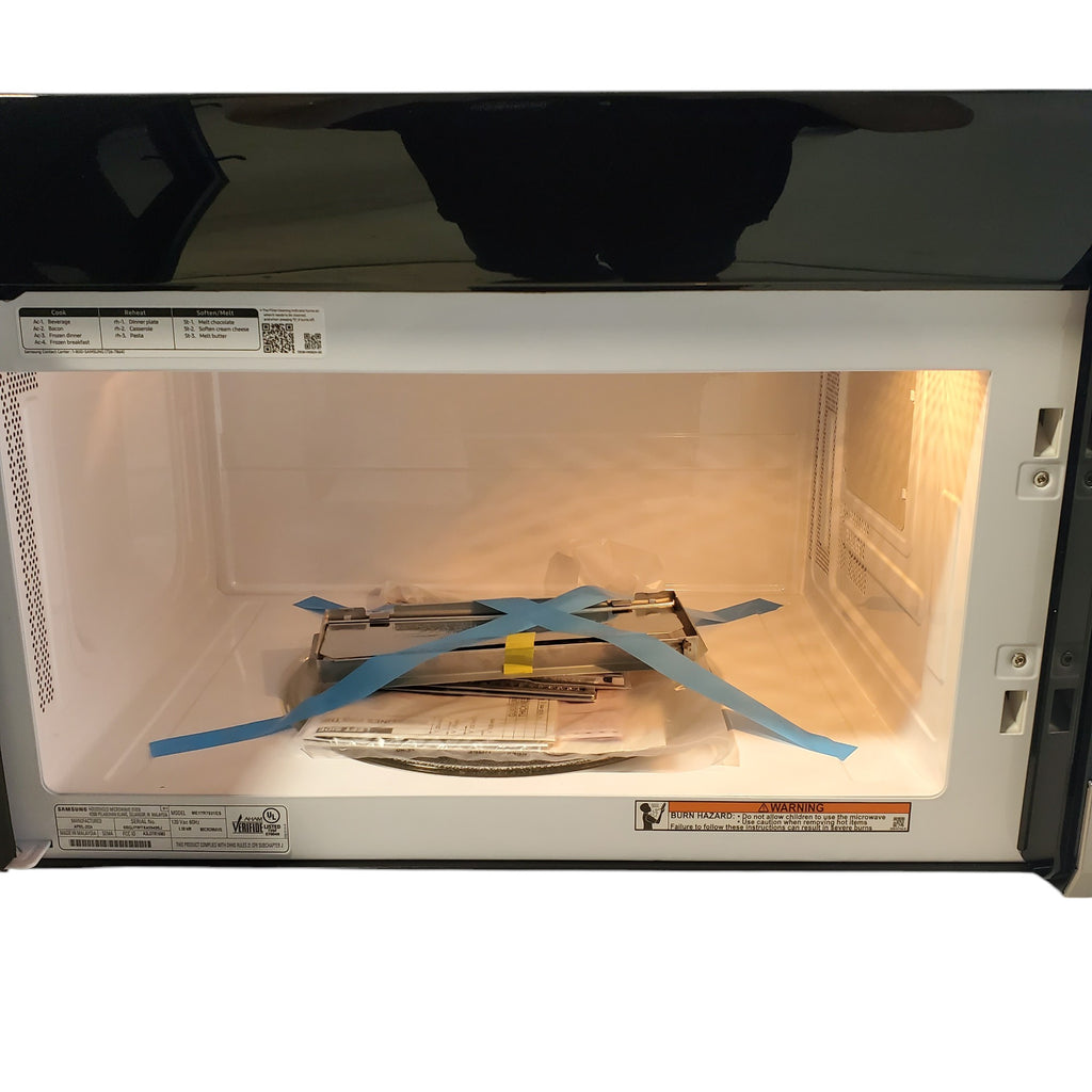 Pictures of Samsung 30 inch 1.7 cu. ft. Over-the-Range Microwave in Fingerprint Resistant Stainless Steel - Scratch & Dent - Minor - Neu Appliance Outlet - Discount Appliance Outlet in Austin, Tx