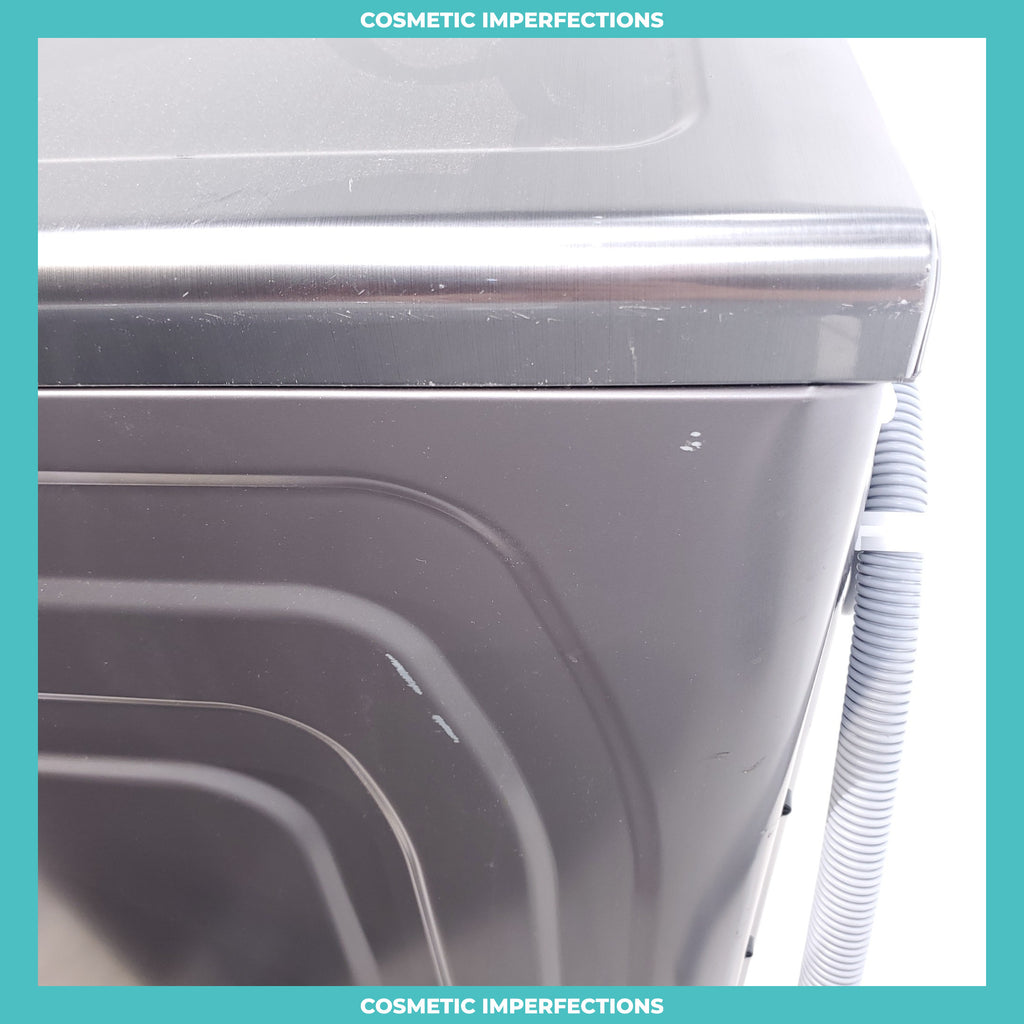 Pictures of Platinum ENERGY STAR Samsung 4.5 cu. ft. Front Load Washer with WiFi Connectivity and Platinum Samsung 7.5 cu. ft. Front Load Electric Dryer with Steam - Scratch and Dent - Minor - Neu Appliance Outlet - Discount Appliance Outlet in Austin, Tx