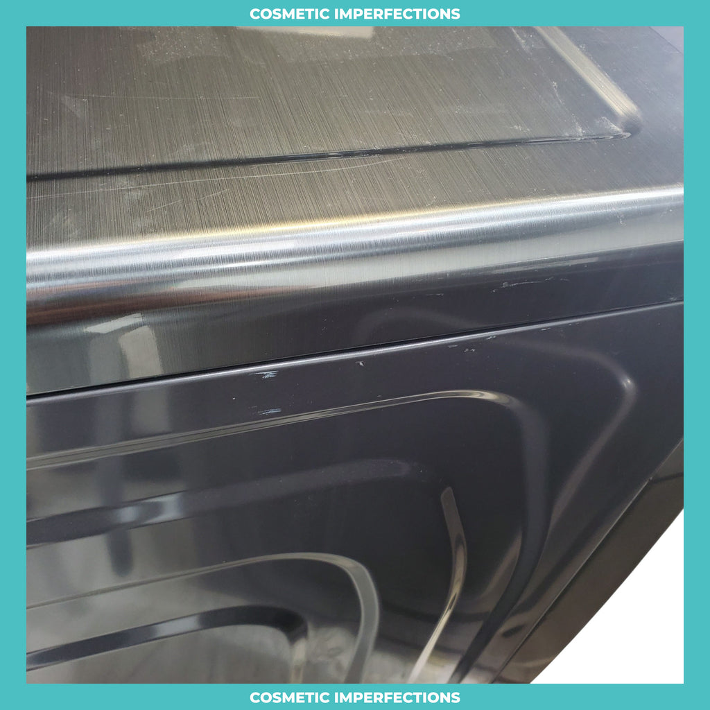 Pictures of Platinum ENERGY STAR Samsung 4.5 cu. ft. Front Load Washer with WiFi Connectivity and Platinum Samsung 7.5 cu. ft. Front Load Electric Dryer with Steam - Scratch and Dent - Minor - Neu Appliance Outlet - Discount Appliance Outlet in Austin, Tx