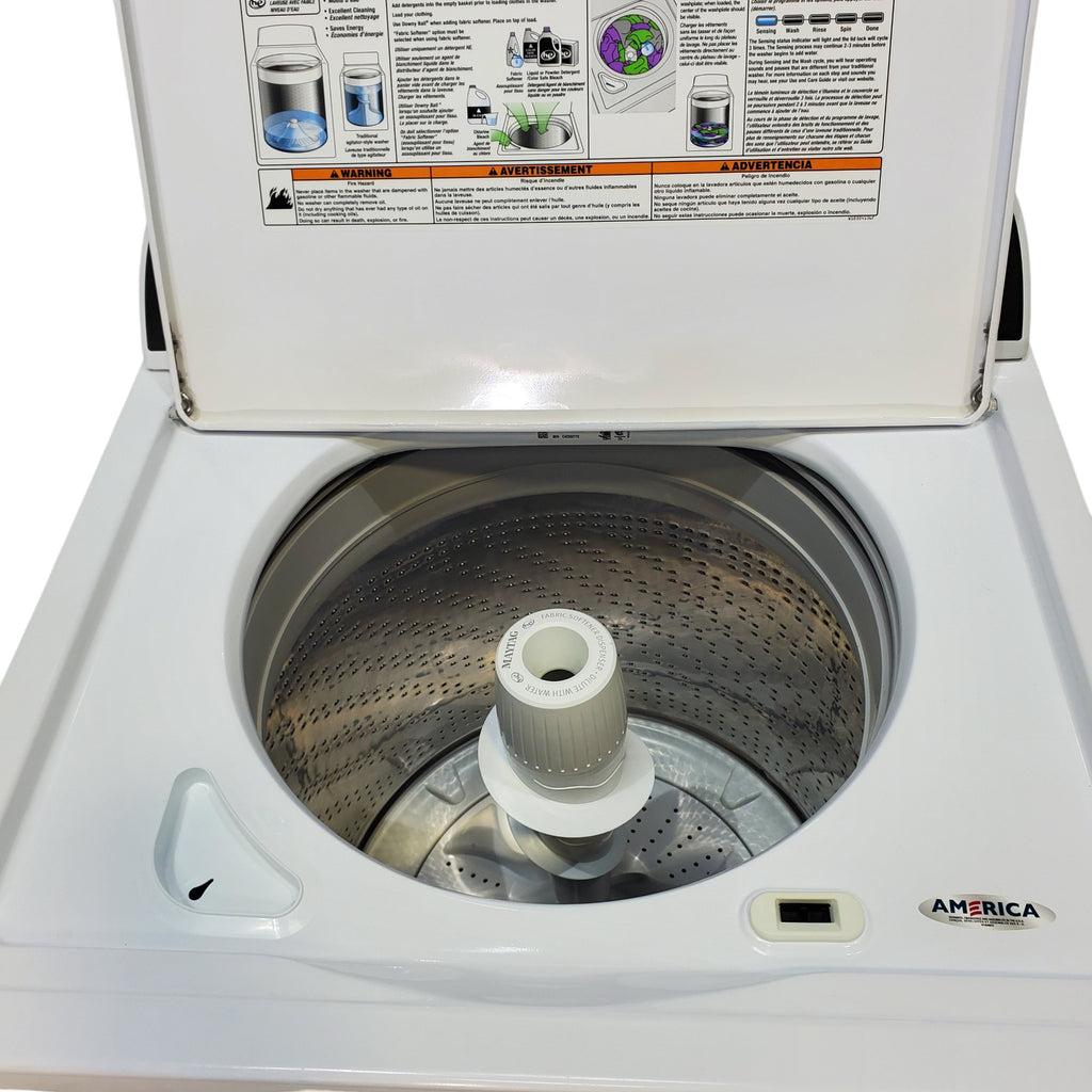 Pictures of ENERGY STAR 3.8 cu ft Whirlpool Top-Load Washing Machine with Power Agitator - Certified Refurbished - Neu Appliance Outlet - Discount Appliance Outlet in Austin, Tx