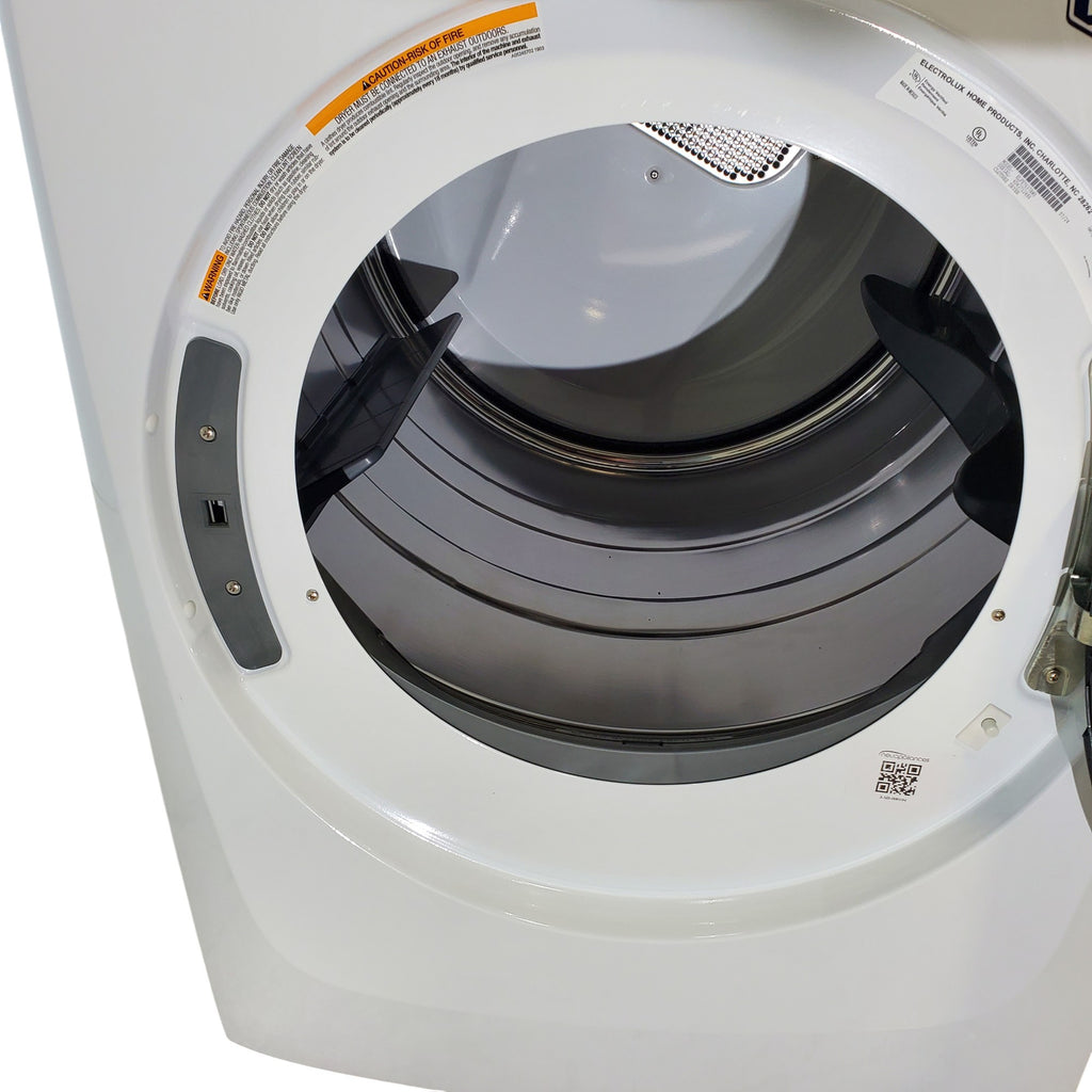 Pictures of ENERGY STAR Electrolux 8.0 cu. ft. Front Load Electric Dryer with Perfect Steam ELFE7637AW - Scratch & Dent - Minor - Neu Appliance Outlet - Discount Appliance Outlet in Austin, Tx