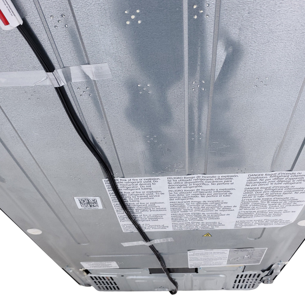 Pictures of 30 in. Wide EasyCare Stainless Steel Frigidaire 20.0 cu. ft. Top Freezer Refrigerator with EvepTemp Cooling System and Ice Maker- Scratch & Dent - Minor - Neu Appliance Outlet - Discount Appliance Outlet in Austin, Tx