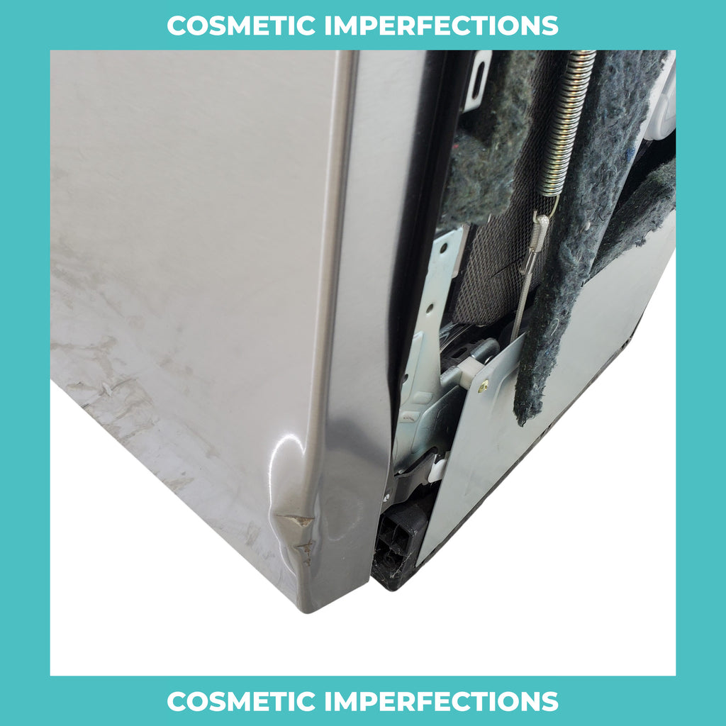 Pictures of Anti-Fingerprint Stainless Steel ENERGY STAR Midea 24 in. Top Control Dishwasher with 3rd Rack - Scratch & Dent - Moderate - Neu Appliance Outlet - Discount Appliance Outlet in Austin, Tx