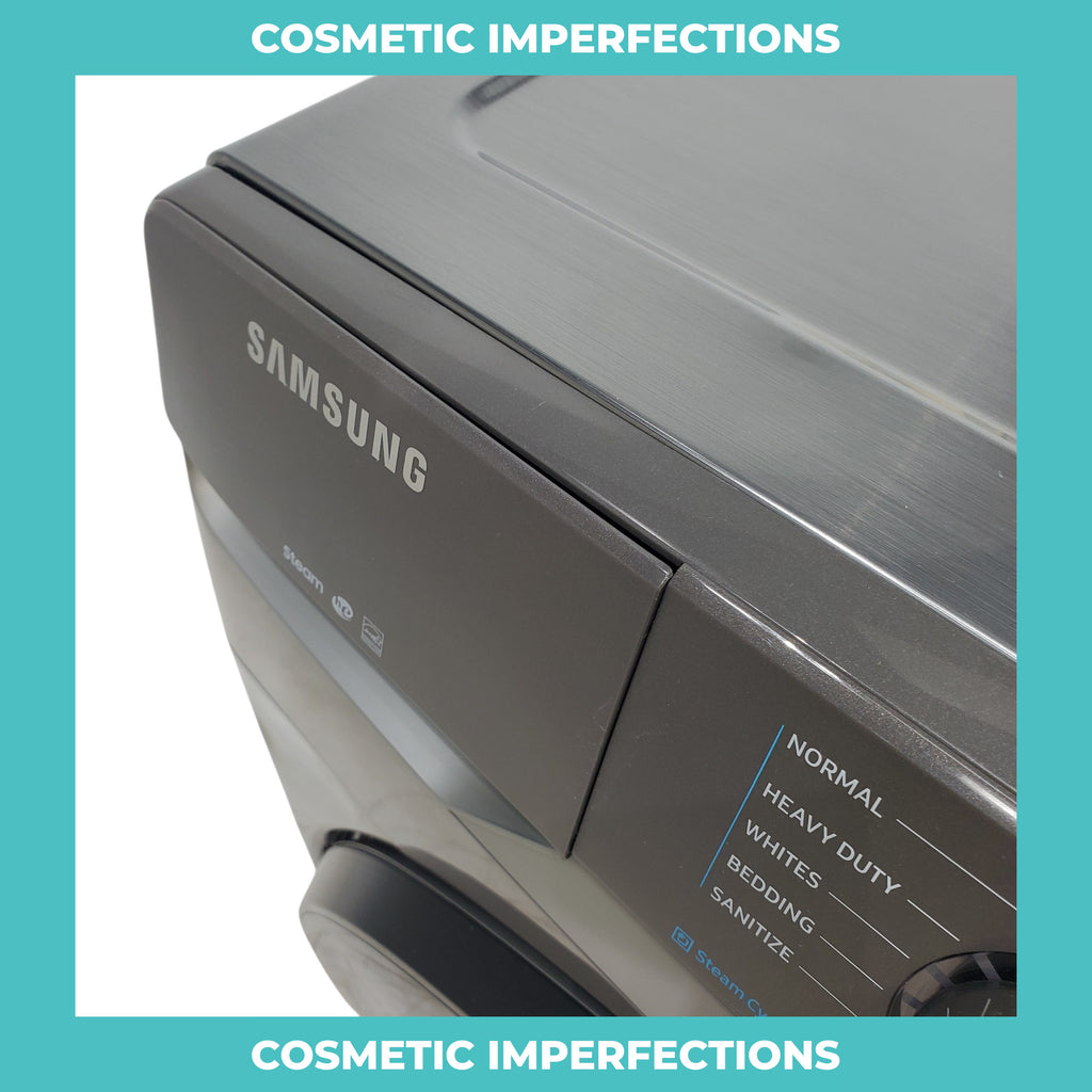 Pictures of Samsung Platinum 4.5 cu. ft. Steam Front Load ENERGY STAR Washer with Self Clean+ - Scratch & Dent - Moderate - Neu Appliance Outlet - Discount Appliance Outlet in Austin, Tx