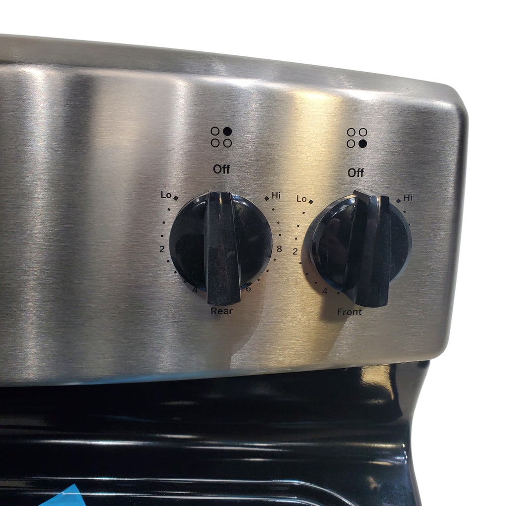 Pictures of Stainless Steel GE® 30" Free-Standing Self-Clean Electric Range with 4 Cooktop Elements - Scratch & Dent - Minor - Neu Appliance Outlet - Discount Appliance Outlet in Austin, Tx