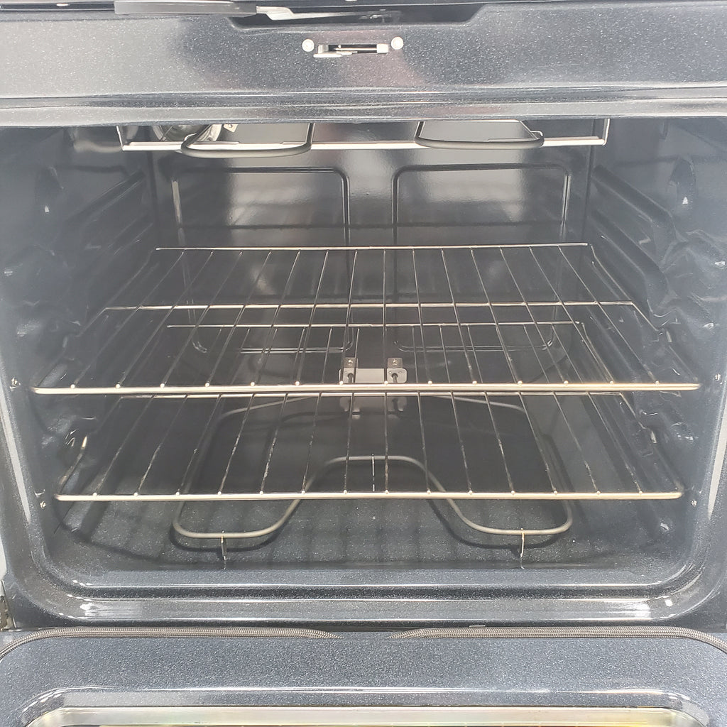 Pictures of Stainless Steel GE® 30" Free-Standing Self-Clean Electric Range with 4 Cooktop Elements - Scratch & Dent - Minor - Neu Appliance Outlet - Discount Appliance Outlet in Austin, Tx