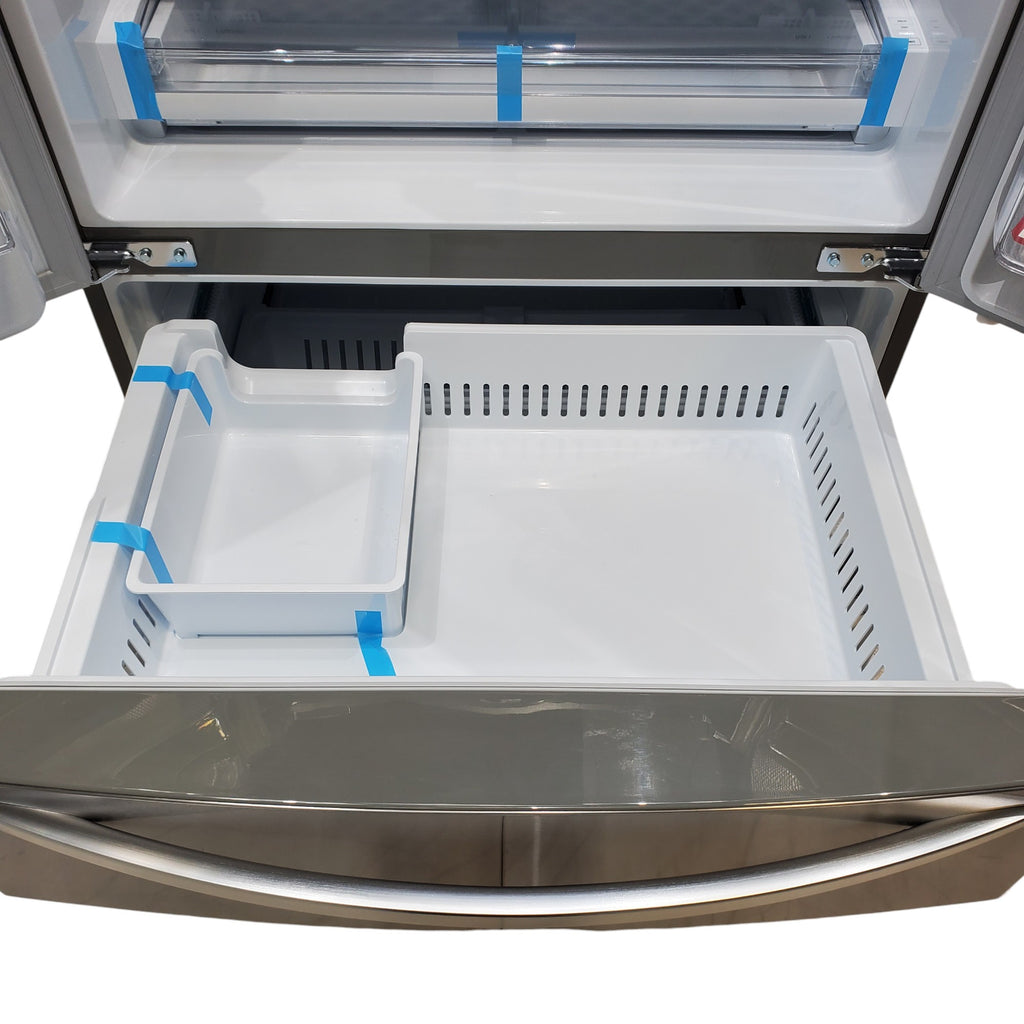 Pictures of PrintProof Stainless Steel ENERGY STAR LG 28 cu. ft. 4 Door French Door Refrigerator with Craft Ice - Open Box - Neu Appliance Outlet - Discount Appliance Outlet in Austin, Tx