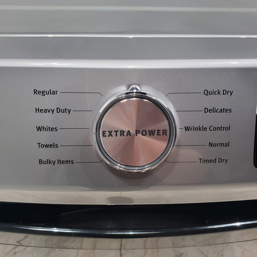 Pictures of Maytag Metallic Slate 7.3-cu ft Stackable Vented ENERGY STAR Electric Dryer with Extra Power Button - Open Box - Neu Appliance Outlet - Discount Appliance Outlet in Austin, Tx
