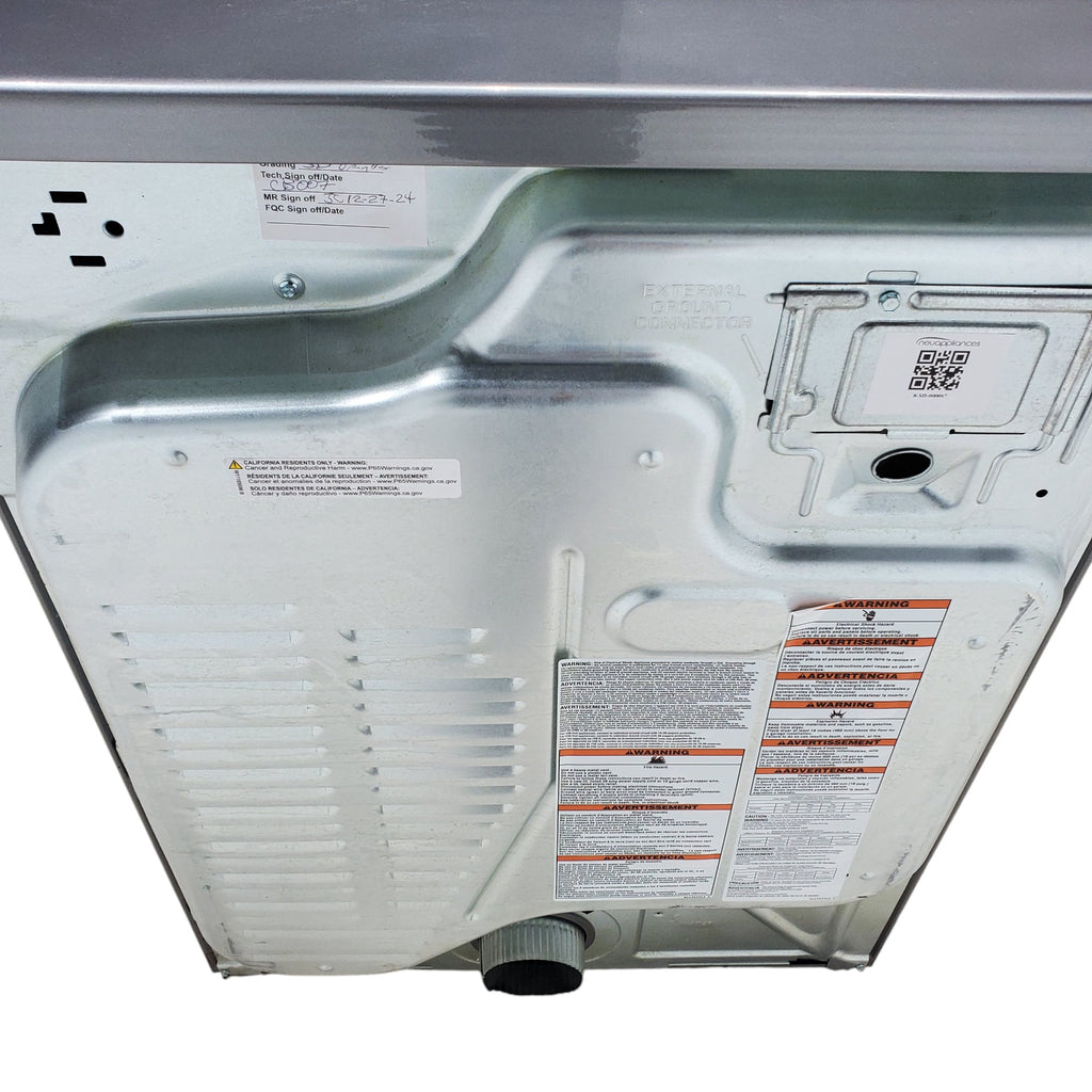 Pictures of Maytag Metallic Slate 7.3-cu ft Stackable Vented ENERGY STAR Electric Dryer with Extra Power Button - Open Box - Neu Appliance Outlet - Discount Appliance Outlet in Austin, Tx