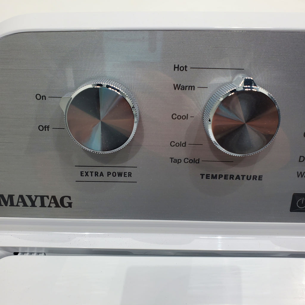 Pictures of Maytag 4.7 cu. ft. Top Load Washer with Power Agitator and Built-In Faucet - Open Box - Neu Appliance Outlet - Discount Appliance Outlet in Austin, Tx