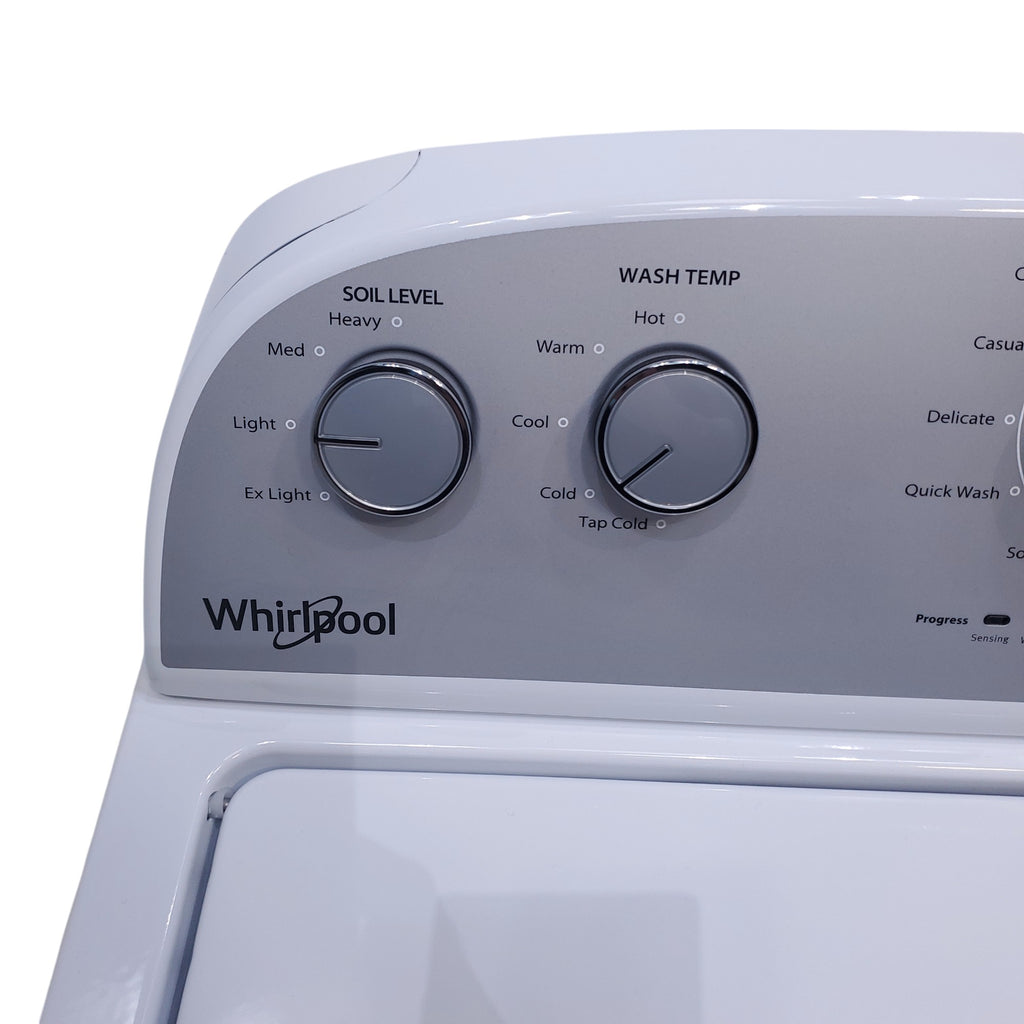 Pictures of HE Whirlpool 3.5 cu. ft. Top Load Washing Machine with Deep Water Wash and 7 cu. ft. Electric Dryer with AutoDry- Open Box - Neu Appliance Outlet - Discount Appliance Outlet in Austin, Tx