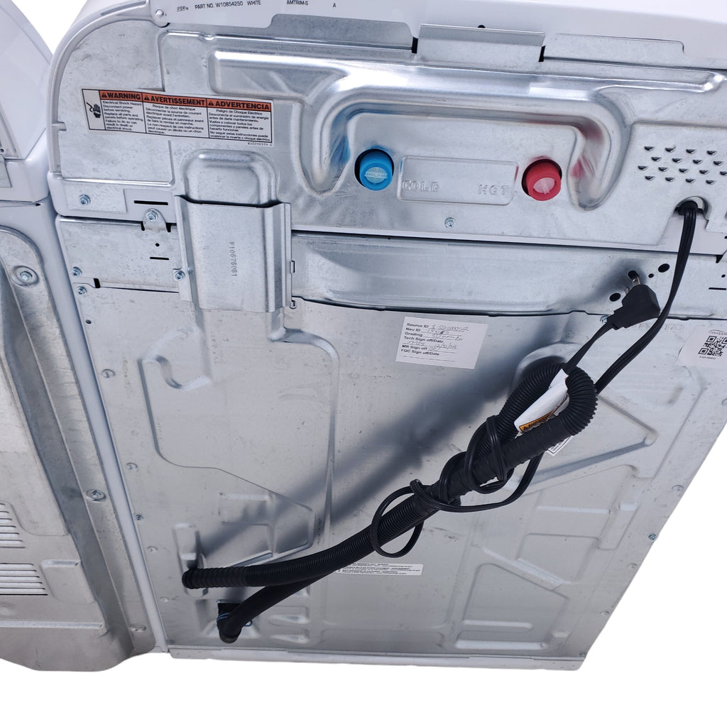 Pictures of HE Whirlpool 3.5 cu. ft. Top Load Washing Machine with Deep Water Wash and 7 cu. ft. Electric Dryer with AutoDry- Open Box - Neu Appliance Outlet - Discount Appliance Outlet in Austin, Tx