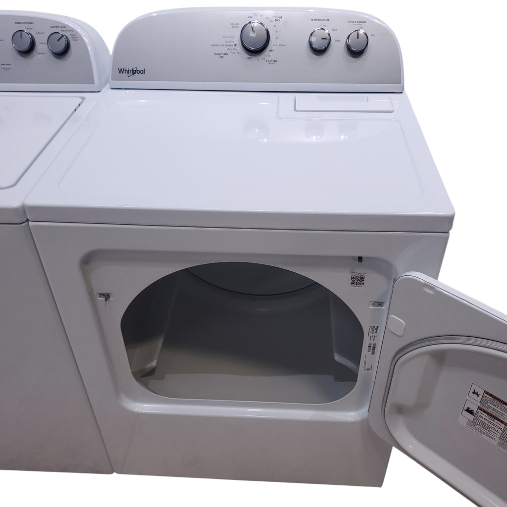 Pictures of HE Whirlpool 3.5 cu. ft. Top Load Washing Machine with Deep Water Wash and 7 cu. ft. Electric Dryer with AutoDry- Open Box - Neu Appliance Outlet - Discount Appliance Outlet in Austin, Tx