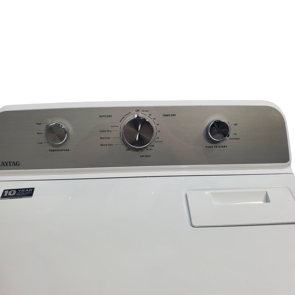 Pictures of Maytag 4.5 cu. ft. Top Load Washer with Power Agitator and 7.0 cu. ft. Electric Dryer with Reversible Door - Open Box - Neu Appliance Outlet - Discount Appliance Outlet in Austin, Tx