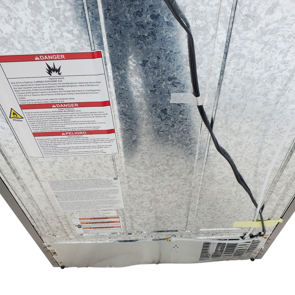 Pictures of 33 in. Wide Fingerprint-Resistant Stainless Steel Whirlpool 21.4 cu. ft. Side by Side Refrigerator with In Door Ice and Water Dispenser - Scratch & Dent - Minor - Neu Appliance Outlet - Discount Appliance Outlet in Austin, Tx