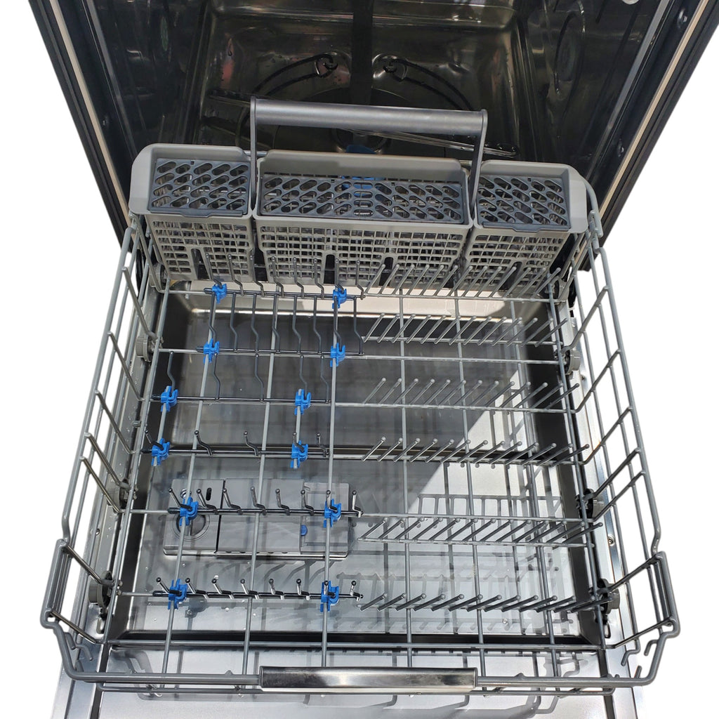 Pictures of Anti-Fingerprint Stainless Steel ENERGY STAR Midea 24 in. Top Control Dishwasher with 3rd Rack - Open Box - Neu Appliance Outlet - Discount Appliance Outlet in Austin, Tx