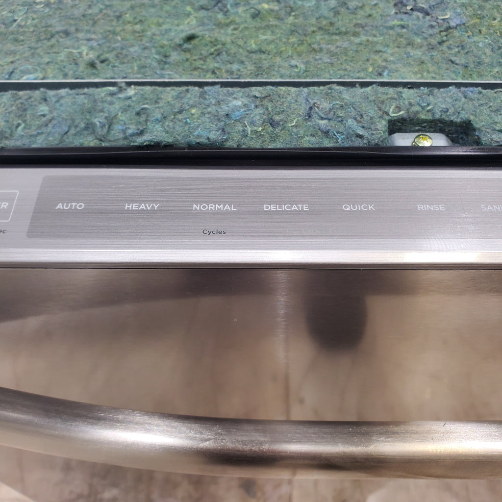 Pictures of Anti-Fingerprint Stainless Steel ENERGY STAR Midea 24 in. Top Control Dishwasher with 3rd Rack - Open Box - Neu Appliance Outlet - Discount Appliance Outlet in Austin, Tx