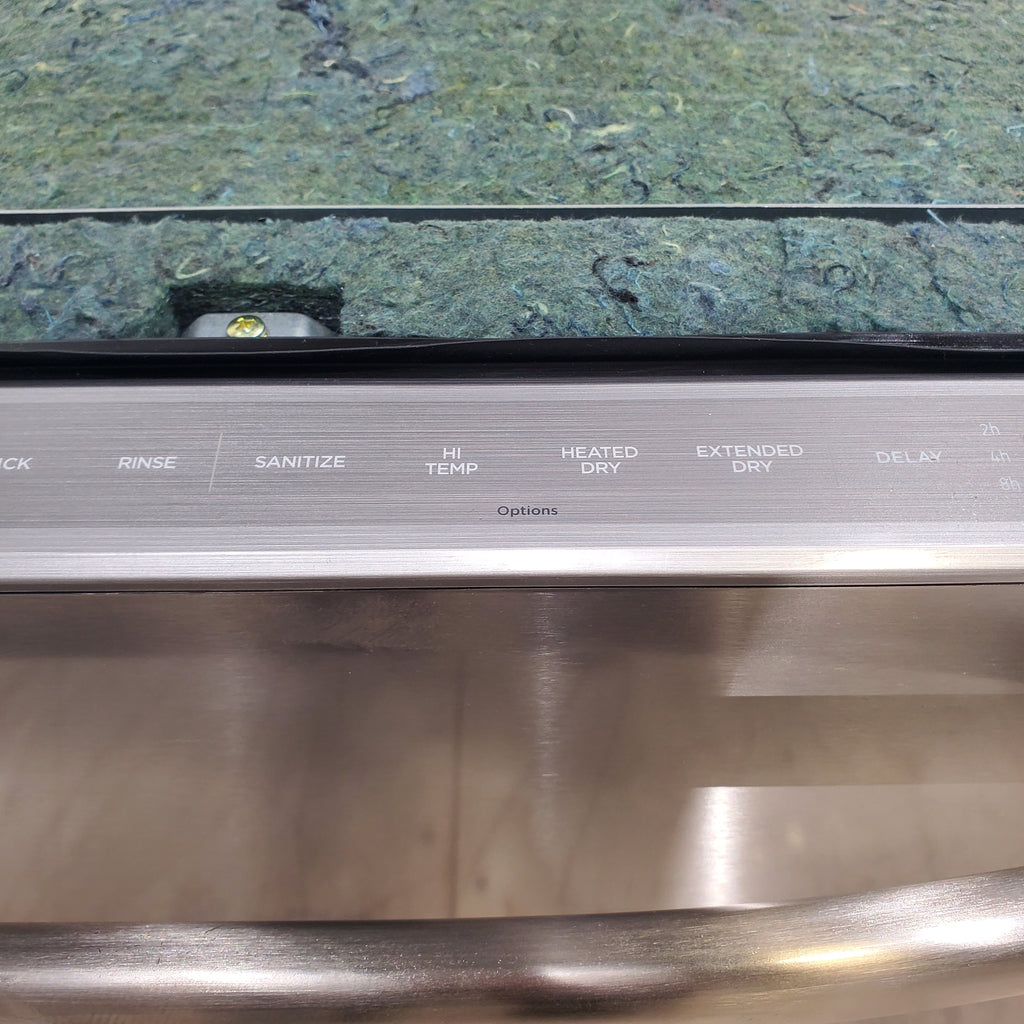 Pictures of Anti-Fingerprint Stainless Steel ENERGY STAR Midea 24 in. Top Control Dishwasher with 3rd Rack - Open Box - Neu Appliance Outlet - Discount Appliance Outlet in Austin, Tx