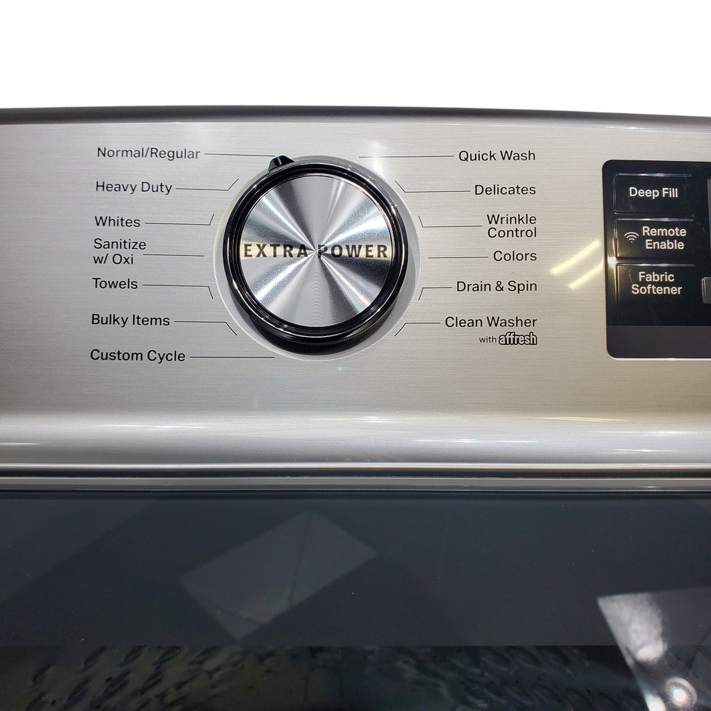Pictures of ENERGY STAR Maytag 5.3 cu. ft. Smart Capable Top Load Washing Machine with Extra Power Button - Open Box - Neu Appliance Outlet - Discount Appliance Outlet in Austin, Tx