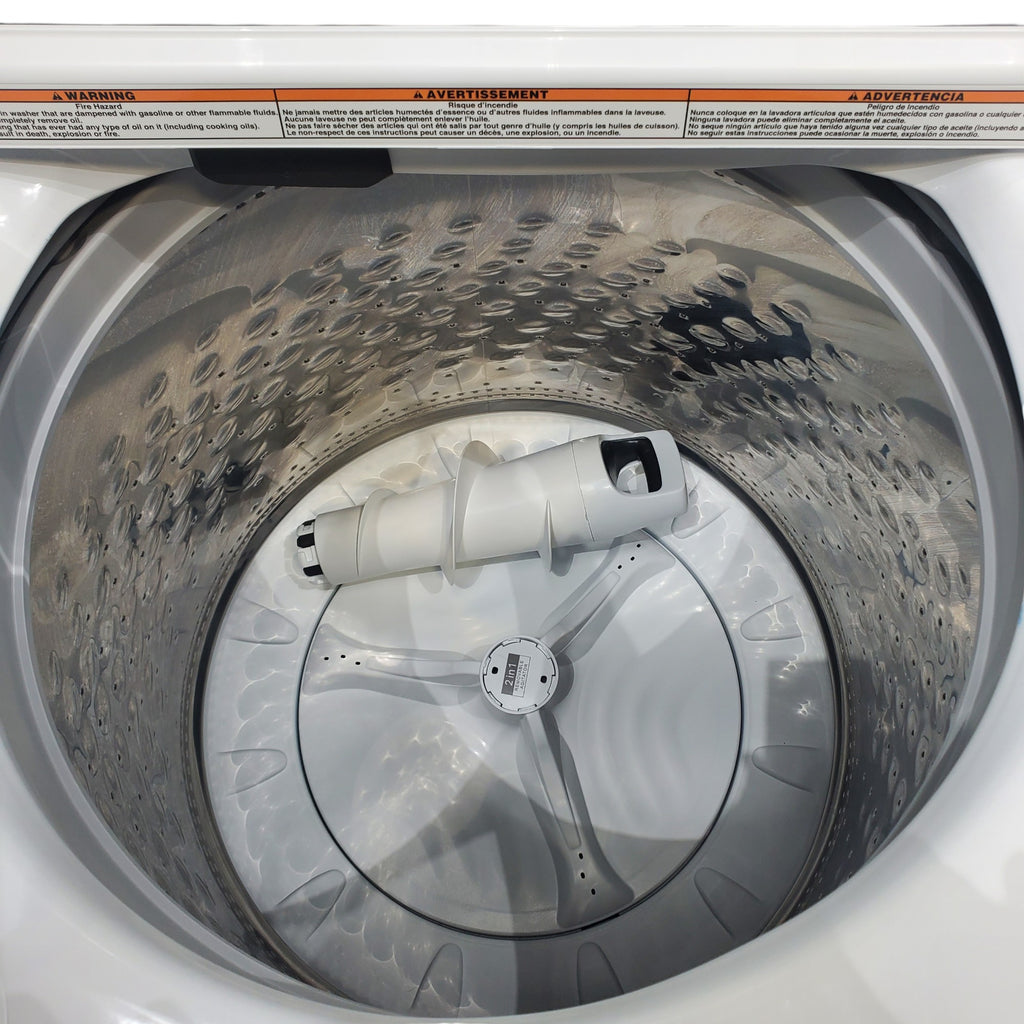 Pictures of White Whirlpool 4.7 - 4.8 cu ft Capacity Top-Load Washer with 2 in 1 Removable Agitator - Scratch & Dent - Minor - Neu Appliance Outlet - Discount Appliance Outlet in Austin, Tx