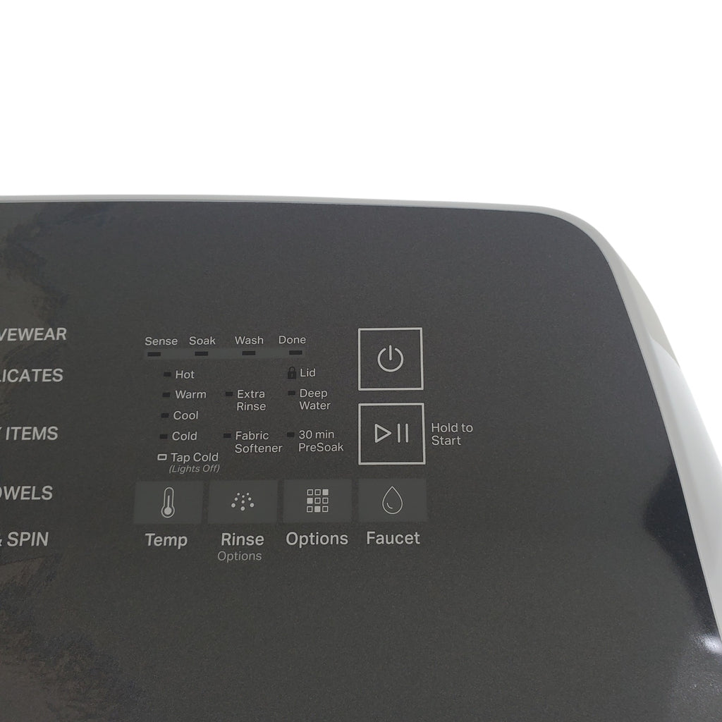 Pictures of White Whirlpool 4.7 - 4.8 cu ft Capacity Top-Load Washer with 2 in 1 Removable Agitator - Scratch & Dent - Minor - Neu Appliance Outlet - Discount Appliance Outlet in Austin, Tx